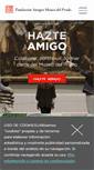 Mobile Screenshot of amigosmuseoprado.org